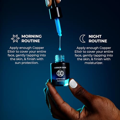 Copper Peptides Face Serum, 1.25% GHK-Cu & EGF Glow Complex - Product Imagery