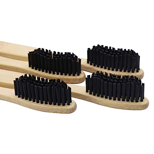 Super Hard Toothbrush Bamboo Toothbrush Large Brush Head Manual - Product Imagery