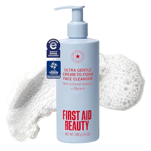 First Aid Beauty Ultra Gentle Cream-to-Foam Cleanser – Unscented