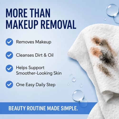 Global Beauty Care Retinol Waterproof Makeup Remover Facial - Product Imagery