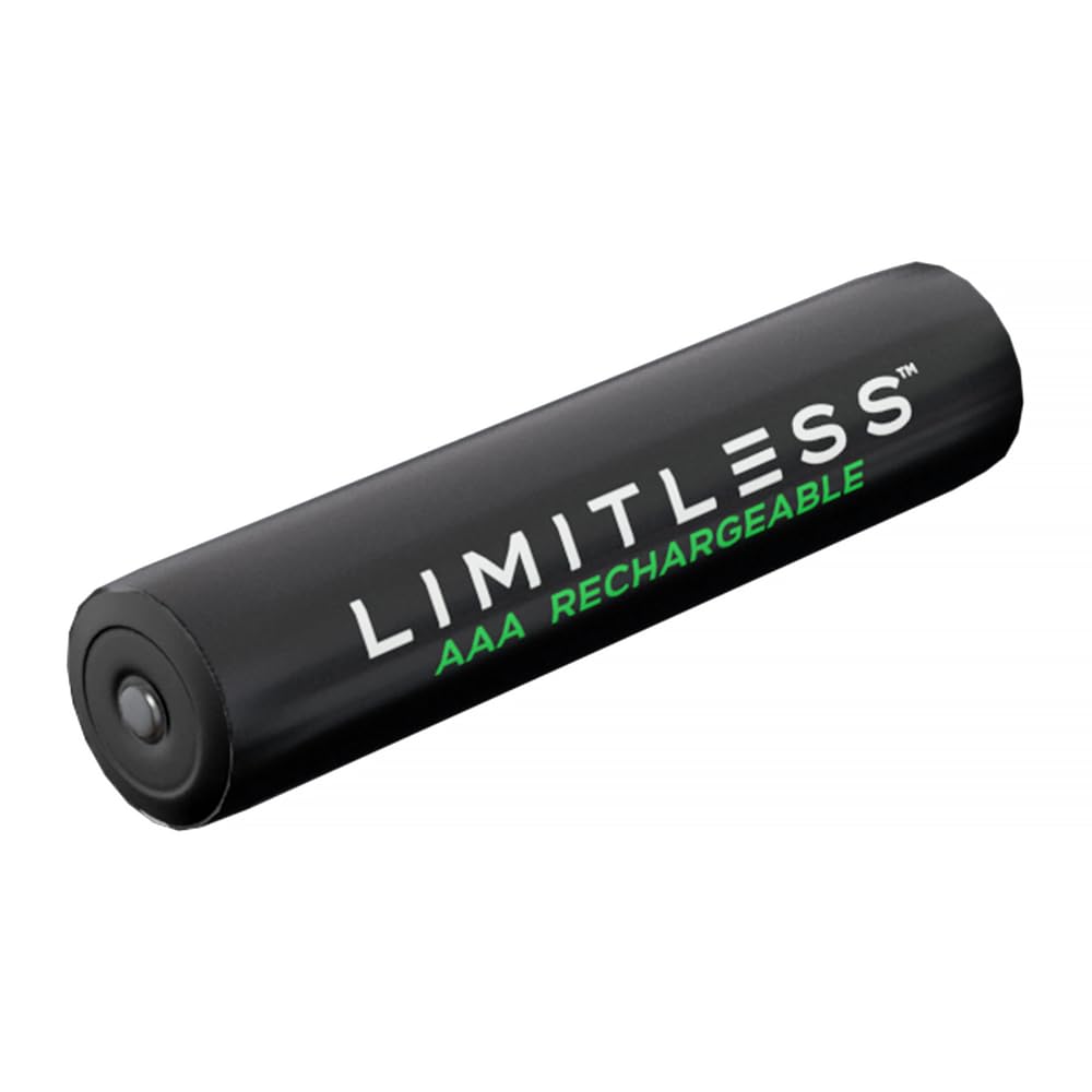 Limitless Rechargeable AAA Batteries 8 Pack with Charger - Limitless Innovations Official Imagery - 4