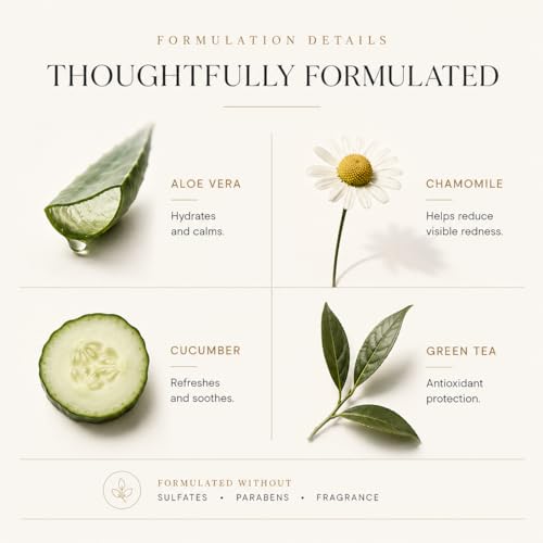 Morning Person Gentle Facial Cleanser with Kale & Green Tea - Product Imagery