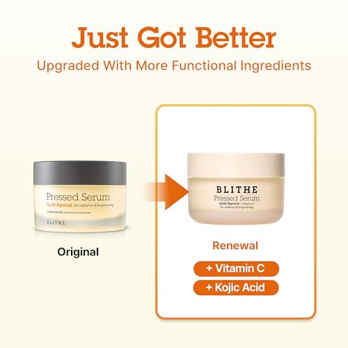 BLITHE Pressed Serum Gold Apricot With Kojic Acid & Vitamin C | - Product Imagery