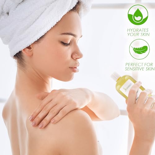 Meadowfoam Seed Oil Cold Pressed 100% Pure Natural for Skin Hair - Product Imagery