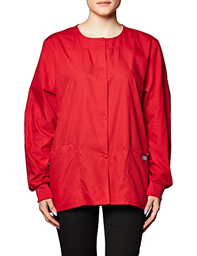 Cherokee WW Originals Scrubs Jacket for Women Snap Front 3 - Product Imagery