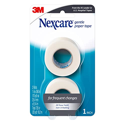 Nexcare Gentle Paper Tape, Medical Paper Tape, Secures Dressings - Product Imagery