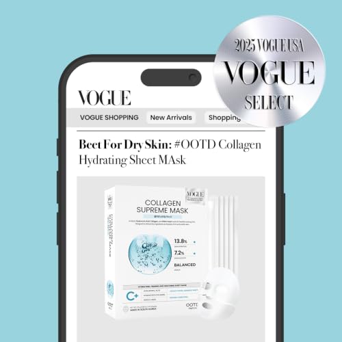 #OOTD Collagen Supreme Mask, Korean Hyaluronic Acid Face - Product Imagery