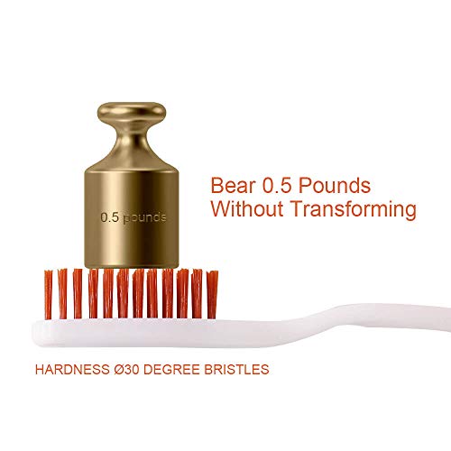 DR PERFECT Extra Hard Toothbrushes Firm Toothbrush for Smoker's - Product Imagery