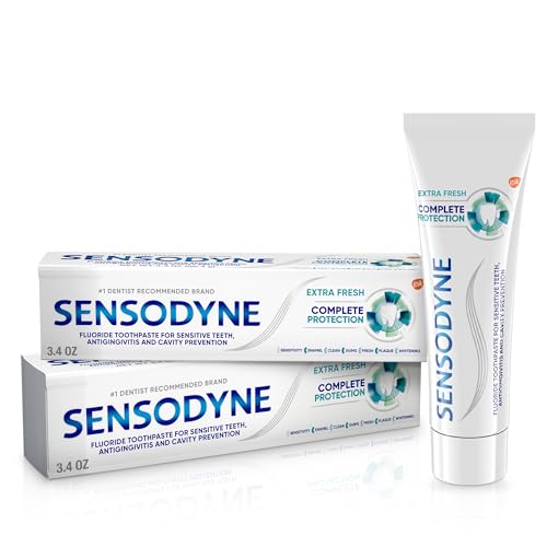 Sensodyne Complete Protection Extra Fresh Toothpaste, 3.4 oz - Product Imagery