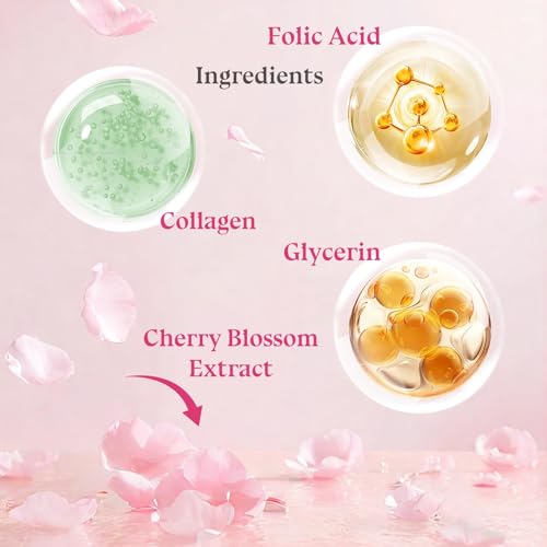 Skin Care Set-Travel Skincare Kit-Collagen Sakura Set with - Product Imagery