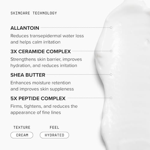 DRMTLGY Peptide Night Cream | Hydrating Firming Moisturizer - Product Imagery