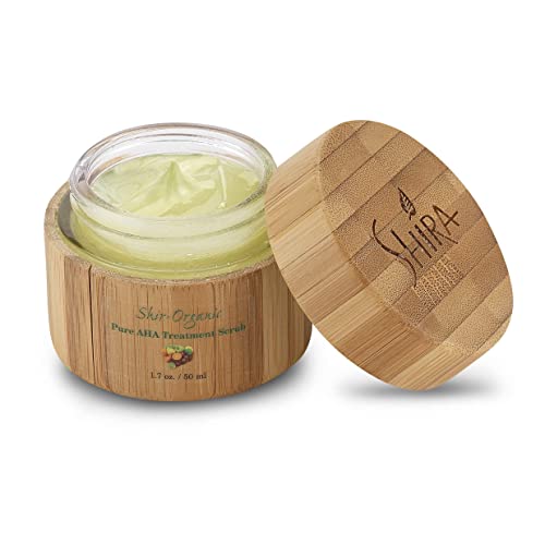 Shira Organic Pure AHA Treatment Scrub Natural Scrub For - Shira Official Imagery - 1