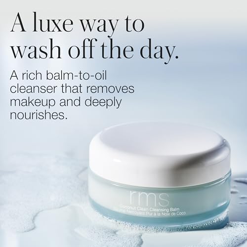 RMS Beauty Coconut Clean Cleansing Balm Makeup Remover, 1.76 oz - Product Imagery