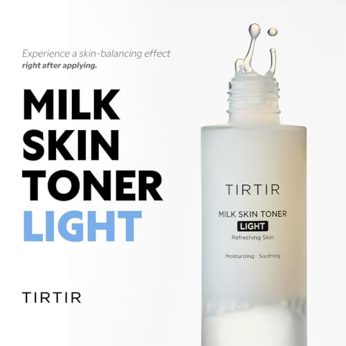TIRTIR Milk Skin Rice Toner Light | Instant Hydration with 4% - Product Imagery