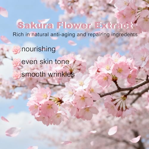 Sakura Skin Care Set Christmas Birthday Gifts for Teen Girls - Product Imagery