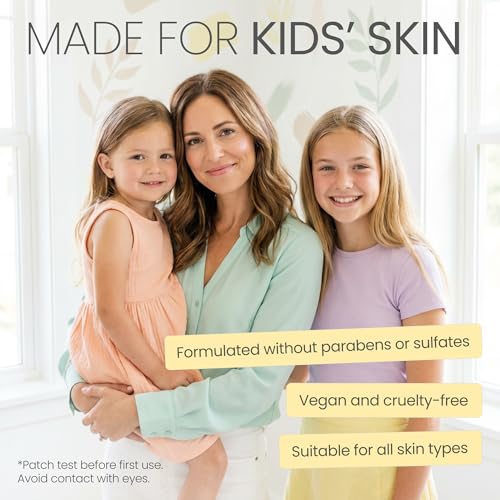 The Natural and Organic Family Kids Skincare Set - Unscented - Product Imagery