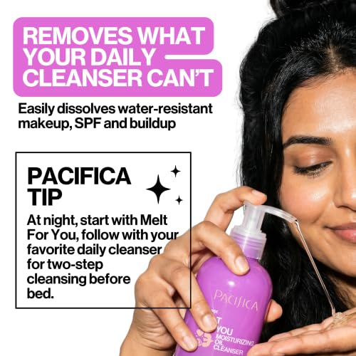 Pacifica Melt For You Facial Cleansing Oil – Hydrating Daily - Product Imagery