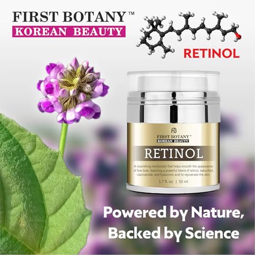 First Botany Korean Retinol Moisturizer Face Cream - Hydrating - Product Imagery