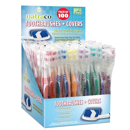 Bulk Toothbrush Pack with Covers | Premium Quality Individually - Product Imagery
