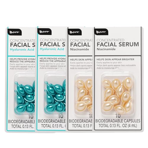 Hydration, Brightening, and Oil Control Facial Serum Kit | - Product Imagery