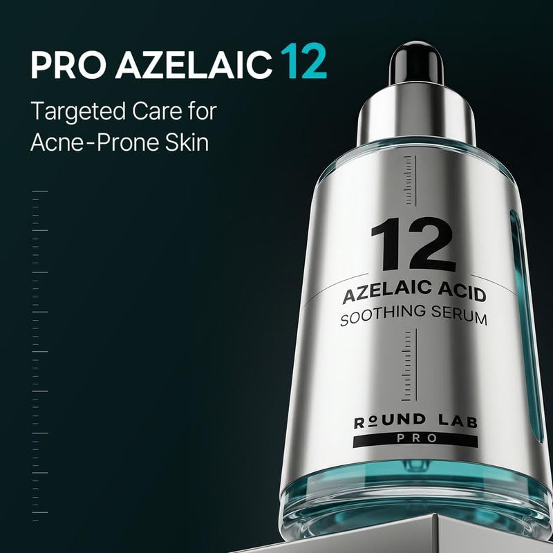 ROUND LAB Azelaic Acid 12 Soothing Serum, 1.01 Fl Oz - Product Imagery