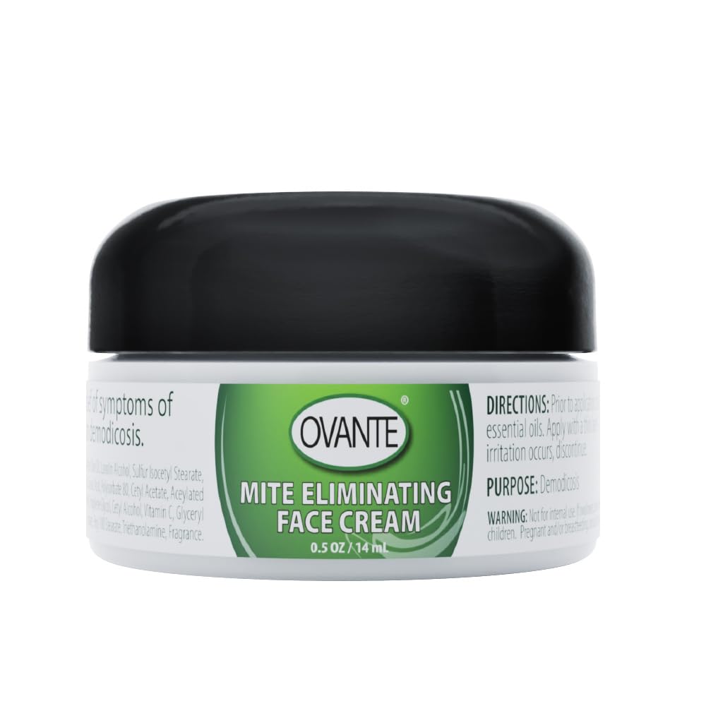OVANTE Facial Moisurizing Cream for Humans With Demodicosis | Original | - 0.5 oz – product photo (Face Moisturizers)
