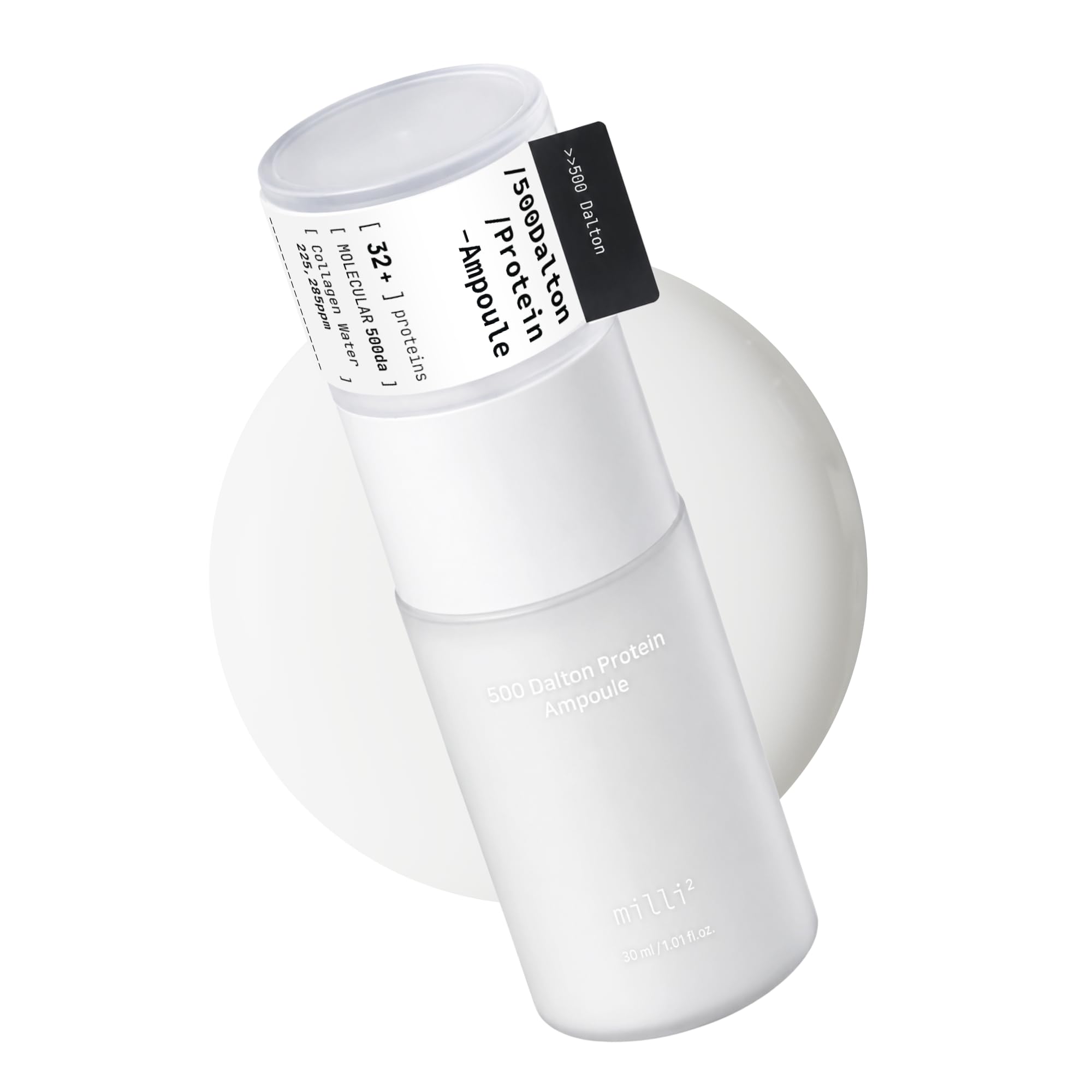 500 Dalton Protein Ampoule Serum with 32 Collagen Peptide - Product Imagery