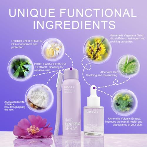 Hair Identifying Spray Kit,Hair Identifier (100mL) for Face - Product Imagery
