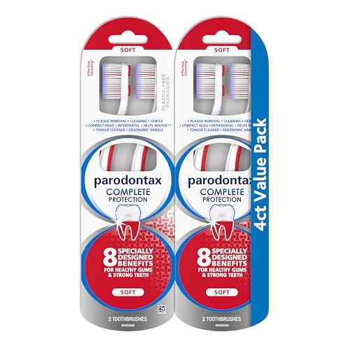 Parodontax Complete Protection Soft Toothbrush for Healthy Gums - Product Imagery