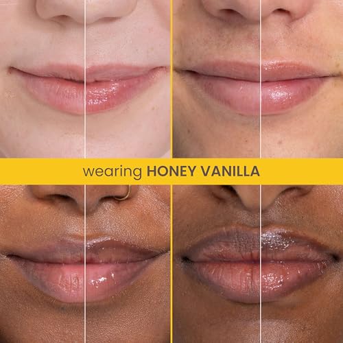Burt's Bees Rescue Lip Relief, Honey Vanilla, 0.35 oz., 1 - Product Imagery