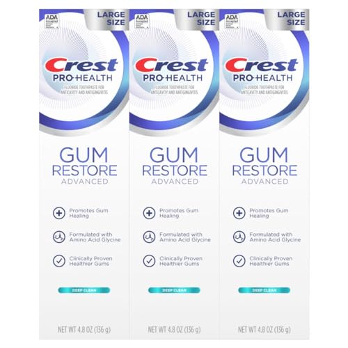Crest Pro-Health Advanced Gum Restore Deep Clean Toothpaste 4.8 - Product Imagery