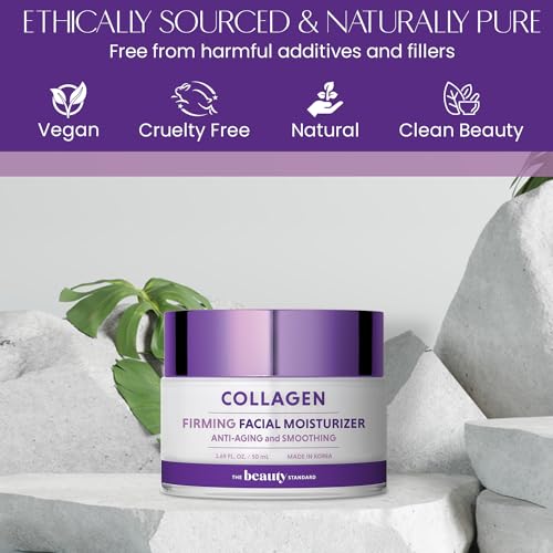 Collagen Daily Face Moisturizer - Hydrating, Anti-Aging, Skin - Product Imagery