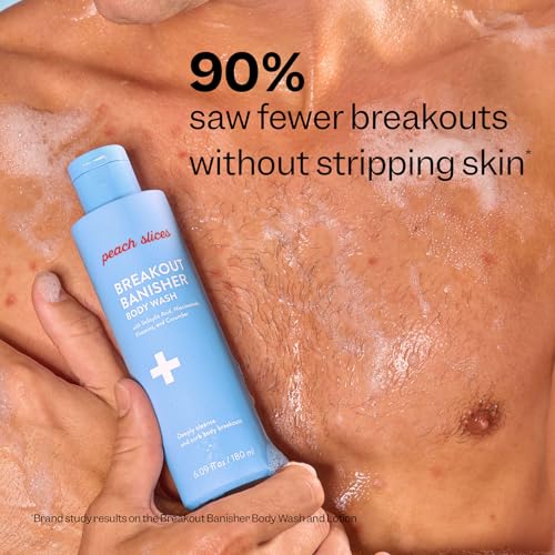 Peach Slices - Breakout Banisher Body Wash (6.09 oz) - 1% - Product Imagery