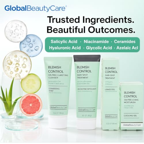 Global Beauty Care Blemish Control Oil-Free Skin Care Routine - Product Imagery