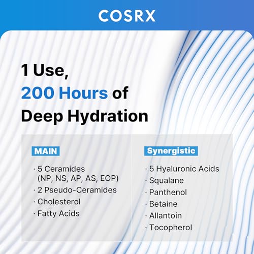 COSRX 7X Ceramide Moisturizer for Face, Barrier Repair Face - Product Imagery