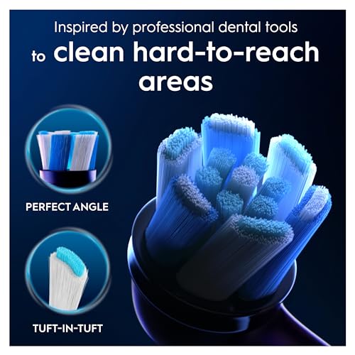 Oral-B iO Ultimate Clean Electric Toothbrush Head, Twisted & - Product Imagery