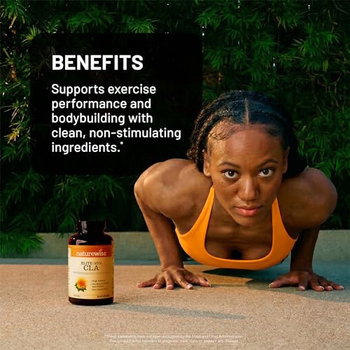 NatureWise CLA 1300 - 95% Active Conjugated Linoleic Acid for - Product Imagery
