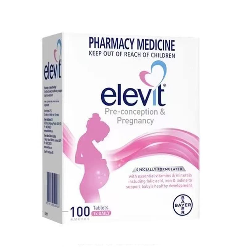 Elevit TAB with Iodine 100s Standard Shipping - Product Imagery