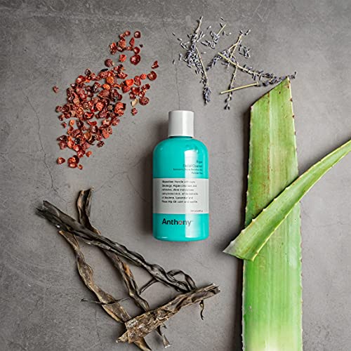 Anthony Day Cream SPF 30, 3 Fl Oz Algae Facial Cleanser, 8 Fl Oz. - Product Imagery