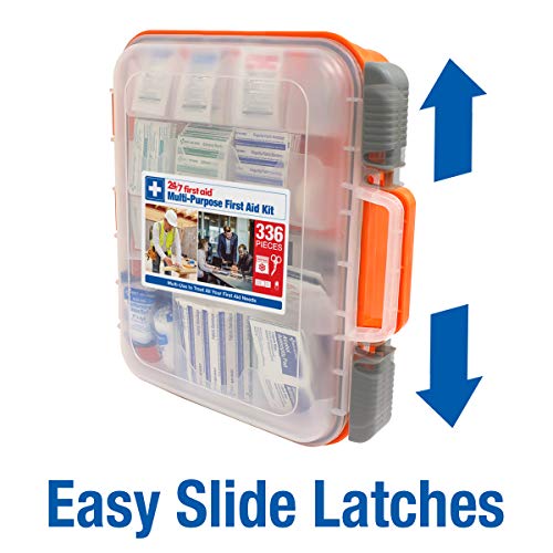 24/7 First Aid OSHA Compliant First aid Kit, All-Purpose - Product Imagery