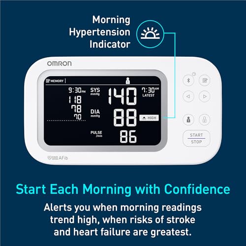 OMRON Platinum Blood Pressure Monitor & Upper Arm Blood Pressure - Product Imagery