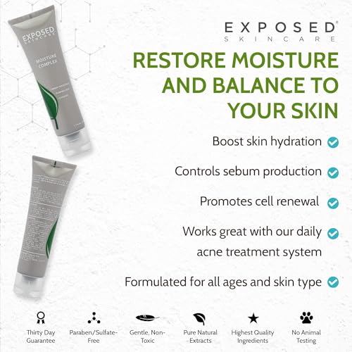 Exposed Skin Care Moisture Complex Oil-Free Daily Face - Product Imagery