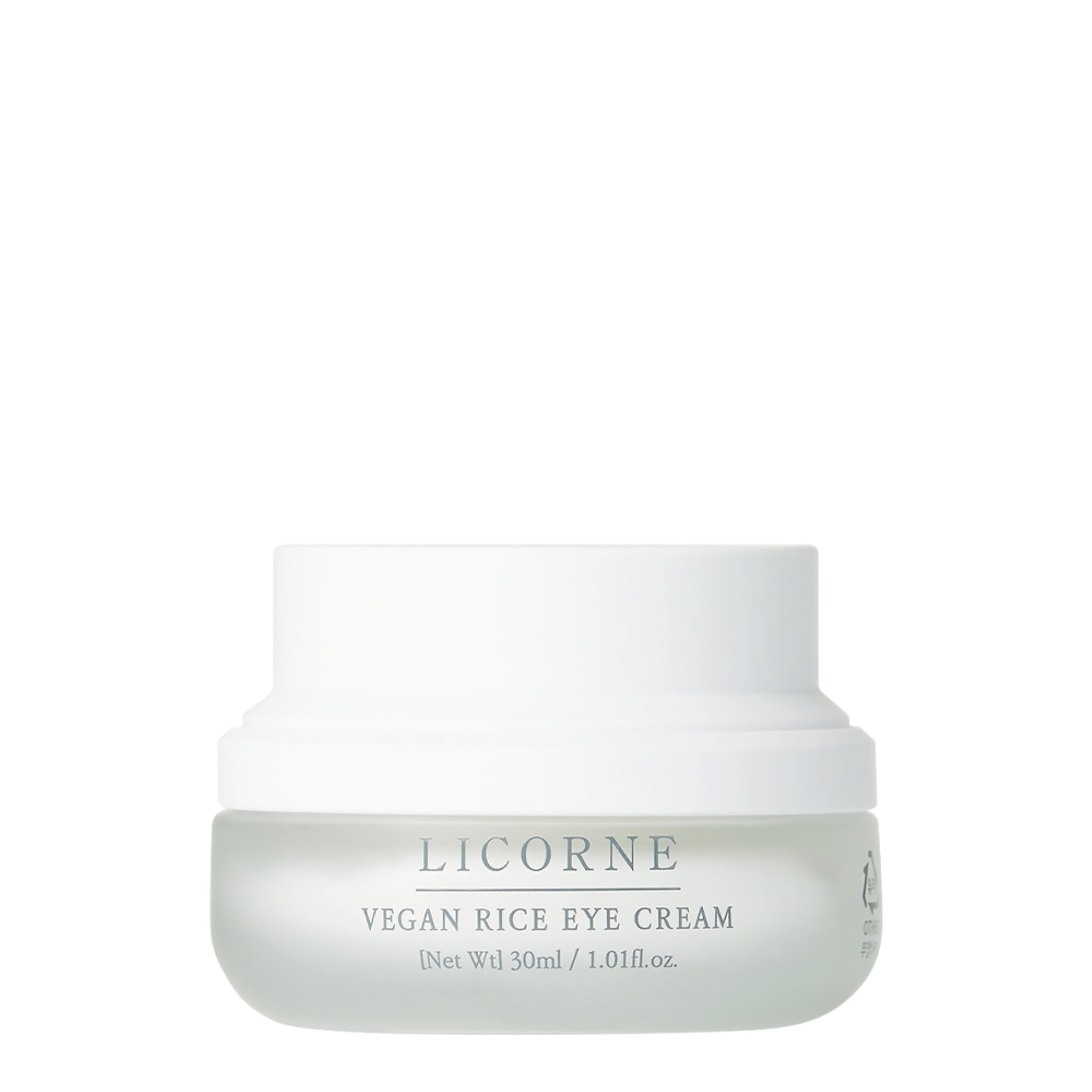 LICORNE Vegan Rice Eye Cream for Dark Circles and Puffiness - - Product Imagery