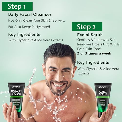 Gifts for Men,Skin Care for Men,Hydrating & Moisturizing Face - Product Imagery