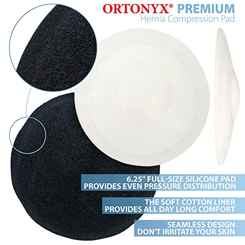 ORTONYX Umbilical Hernia Belt for Men Women, Abdominal Binder - Product Imagery