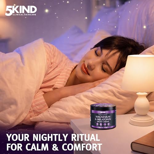 5Kind Melatonin & Magnesium Sleep Cream 3.4 floz Magnesium - Product Imagery