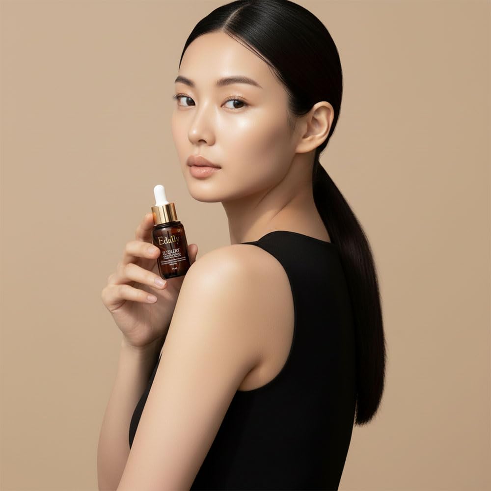 Edally EX Marine Collagen Rejuvenating Ampoule Serum - Premium Korean Facial Skincare with Niacinamide & Hyaluronic Acid