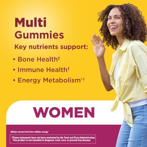 Nature Made Multivitamin for Women, 70 Multi Vitamin Gummies - Product Imagery