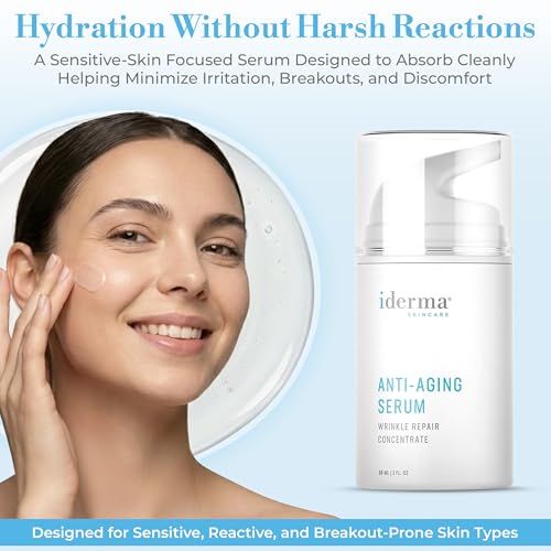 Skincare Anti-Aging Serum Wrinkle Repair Concentrate with - Product Imagery