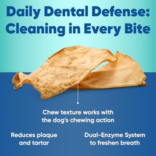 Virbac C.E.T. Enzymatic Oral Hygiene Chews for Dogs, Tartar - Product Imagery
